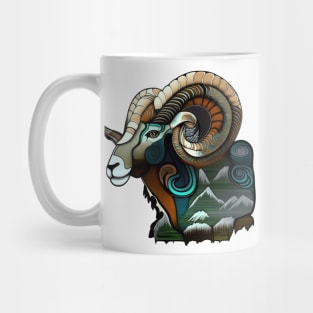 Alaska Big Horn Sheep Mug